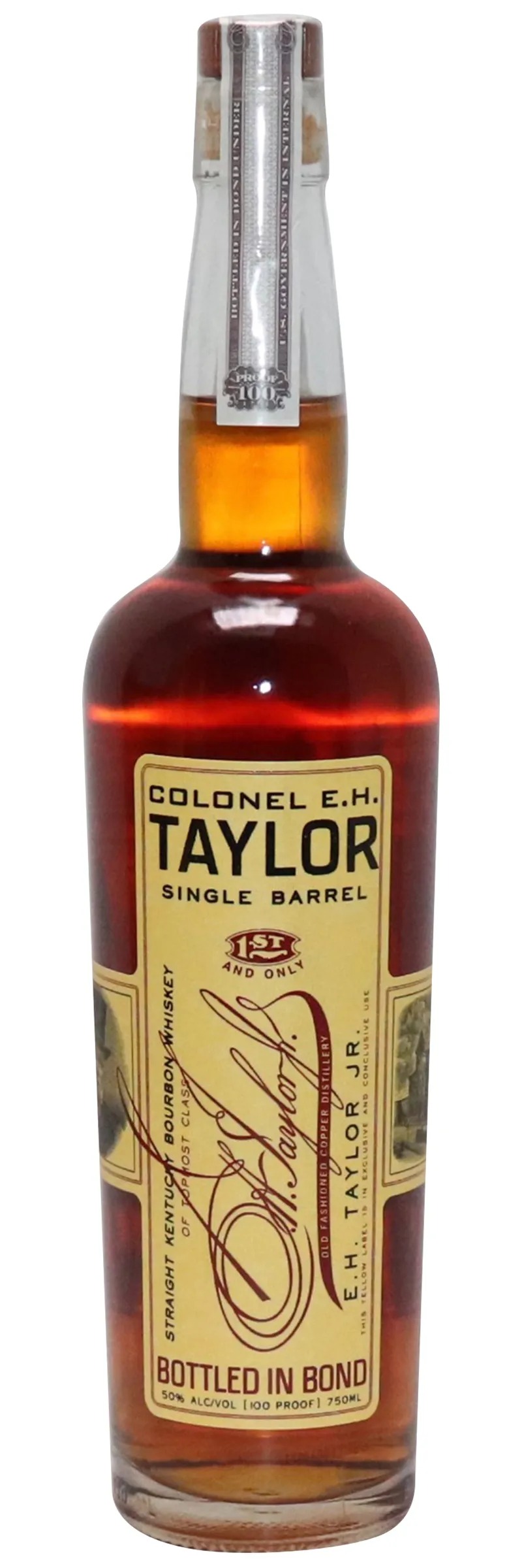 E.H. Taylor Bourbon Whiskey Single Barrel 750ml