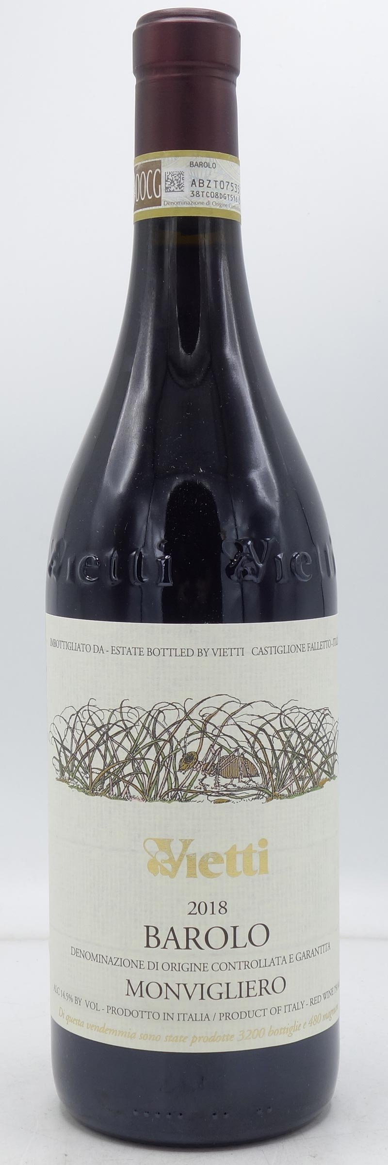 2018 Vietti Barolo Monvigliero 750ml